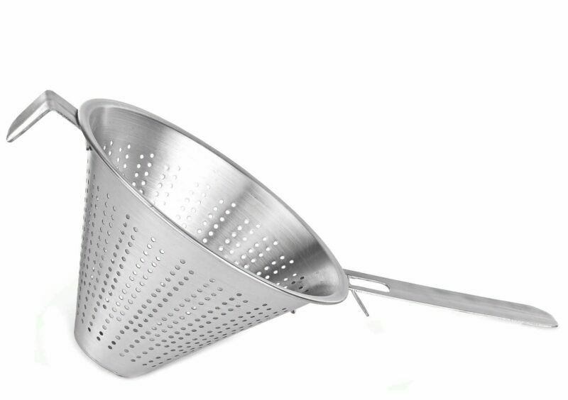 Cone-shaped perforated strainers 20-26cm