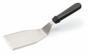 Corner spatulas with a plastic handle