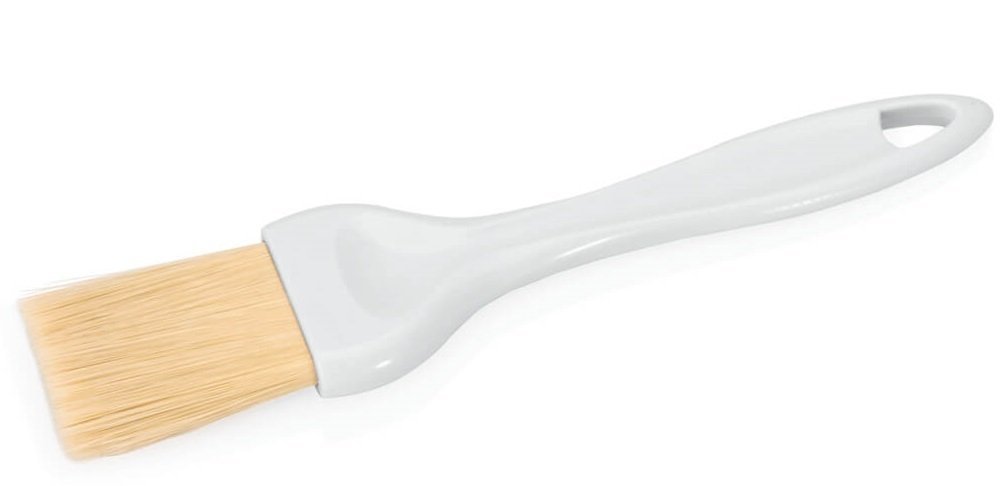 Plastic brushes with epoxy bristles