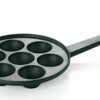 Cast iron pans with 7 recesses