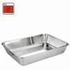 Stainless steel baking trays 59x42x10cm