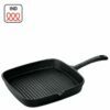 Fluted cast iron pans