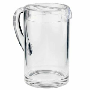 Methacrylate jugs with lids