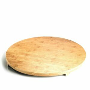 Bamboo serving tables with legs