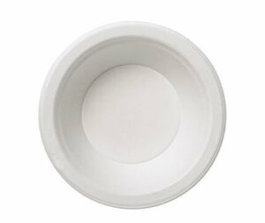 Round deep paper plates