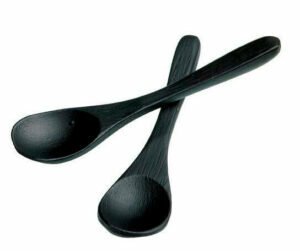 Black bamboo spoons S0033.Z