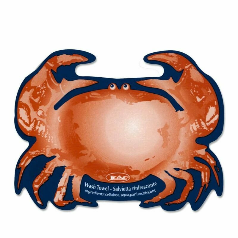Lingettes-humides-pour-mains-en forme de crabe-T6309.T