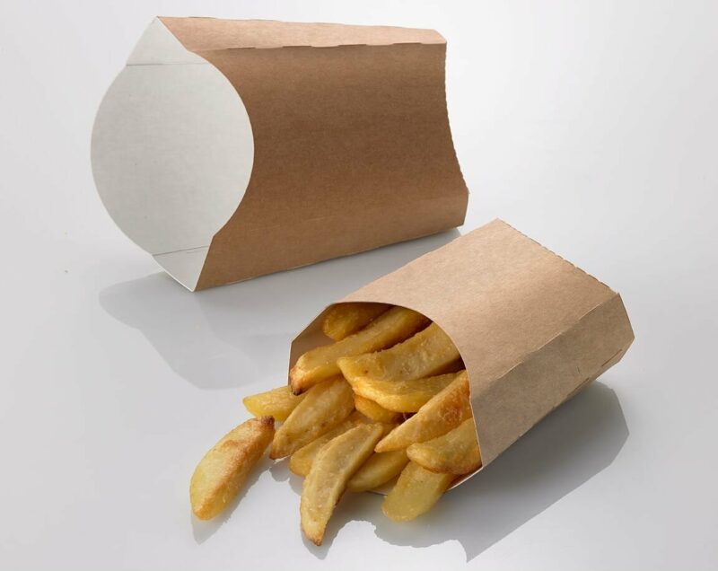 Paper containers for fries H0705