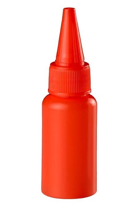 Red bottles for sauces T5009.M