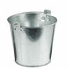 Galvanized tin buckets for snacks T5084