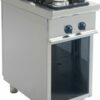 Built-in gas stove with 2 burners