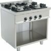 Built-in gas stove with 4 burners