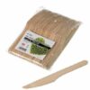 Disposable degradable Balsa wood knives Q1011