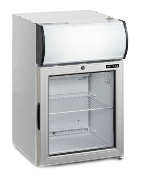 Підвісний холодильник зі скляними дверцятами FS60CP