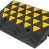 Rubber ramps for entering curbs