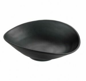 Black melamine bowls T8201