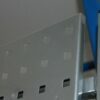 Aliuminio spalvos perforuotos sienelės