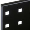 Black RAL9005 perforated walls