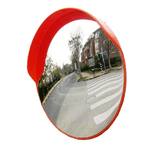 Spherical road mirrors