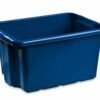 33l mėlynos plastikinės dėžės NORDIC 500x365x260mm 74000600