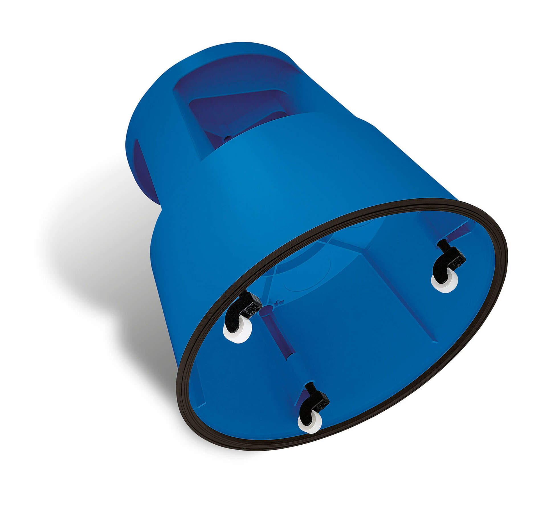 Blauer WEDO-Schiebelift aus Kunststoff