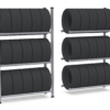 120cm wide rack modules for tires