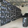 5 Fachbodenregale für Reifen
