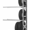 Metalsistem galvanized steel tire racks, plug-in module