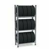 Racks for tires 90x40x200 with 3 shelves