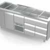Refrigeration cabinets and heating equipment