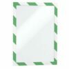 Green and white self-adhesive DURAFRAME frames