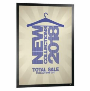 50x70 Duraframe Poster double-sided magnetic frames