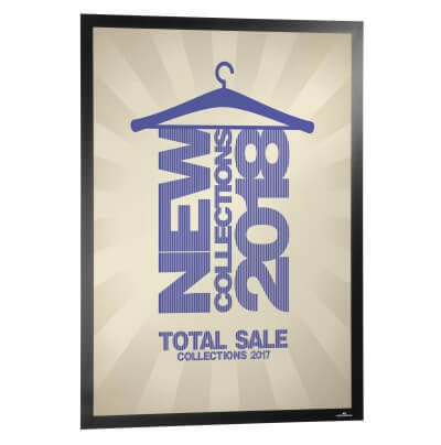 50x70 Duraframe Poster double-sided magnetic frames