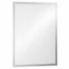 Silver colored Durarfame poster 50x70 double sided magnetic frames