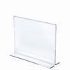 A5 format T-shaped thick plastic horizontal stand