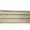 Perforated galvanized steel shelf covers