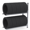 Stand for tires 1200x400x1200, connectable module