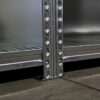 Galvanized steel stand for racks