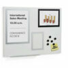 Magnetic boards with accessories 450x600x15mm