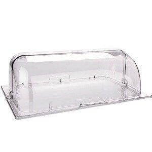 Polycarbonate lids for GN containers
