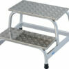 Two-tiered aluminum platforms