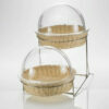 Stands for wicker baskets T0573