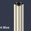 156 Capote bleu nuit, Monture polie brillante
