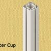 158 Kaptur Butter Cup, biała ramka RAL9016