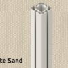 160 White Sand, Baltas RAL9016 rėmas