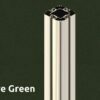 162 Olver green gaubtas, poliruotas blizgantis rėmas
