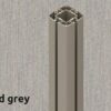 168 Lead gray hood, Gray RAL9007 frame