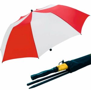 Sun umbrellas CAMPY, red and white 178