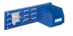 Blaue Metallwände für Kisten Blaue Metallwände für Kisten 460x140mm 460x140mm
