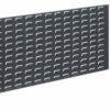 Metallwände zum Aufhängen von Boxen und Haltern, 1000 x 450 mm